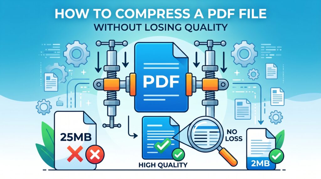 compress pdf file