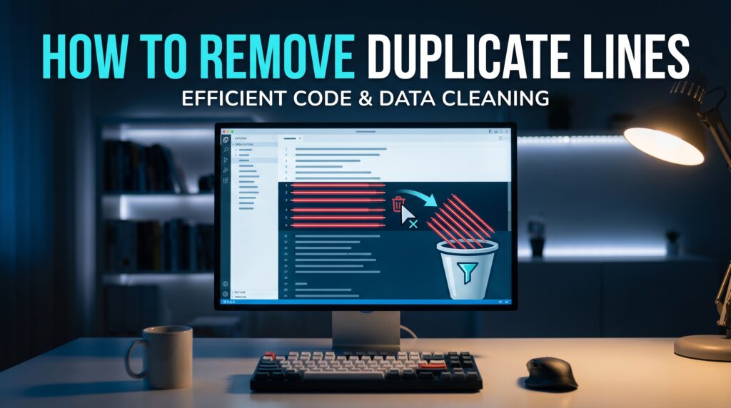 remove duplicate lines online
