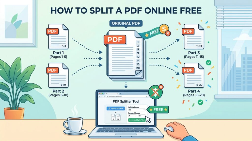 split pdf online free